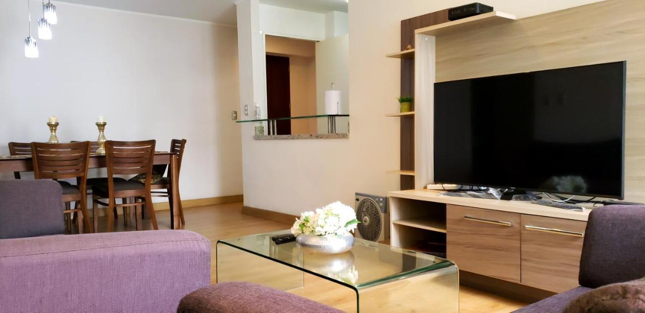 Gl Apts, Rent Upper Pardo Miraflores - Suite 1 Hab Lima Exterior photo
