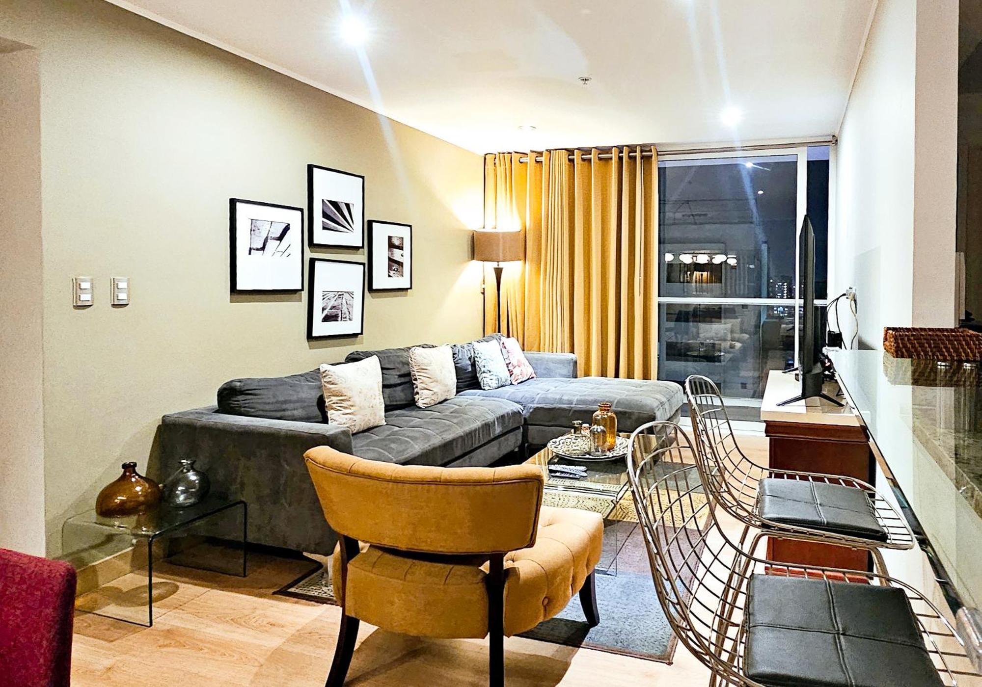 Gl Apts, Rent Upper Pardo Miraflores - Suite 1 Hab Lima Exterior photo